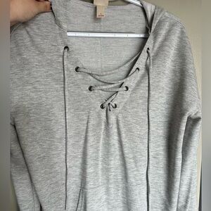 Target brand grey hoodie shirt